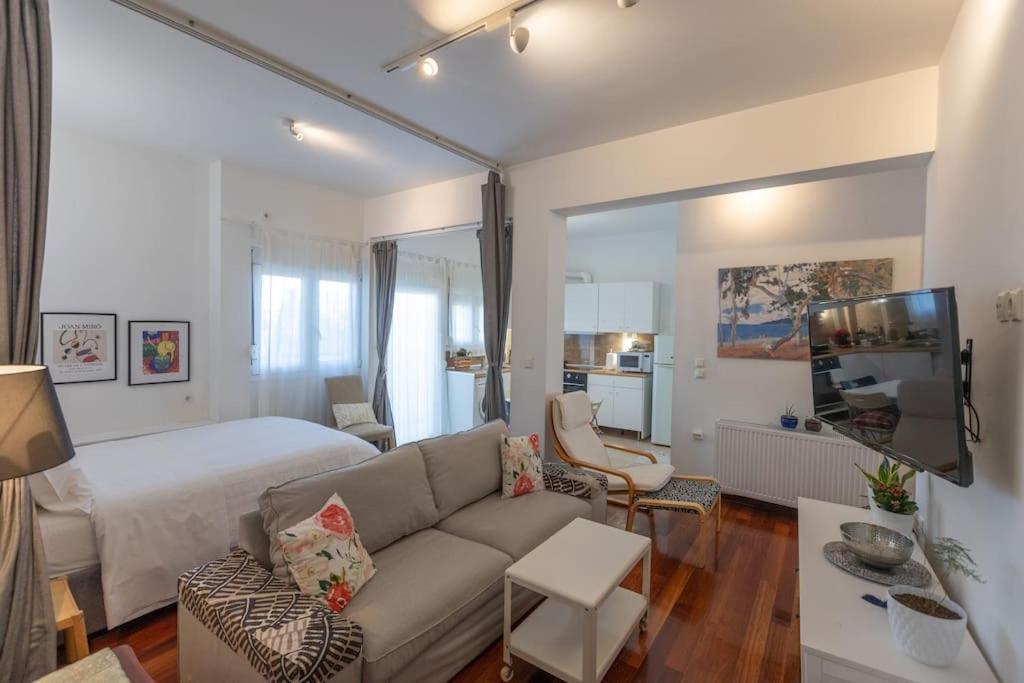 Apartament Λάρισα Διαμέρισμα Με Θέα Πλατεία Στο Κέντρο Της Πόλης Zewnętrze zdjęcie