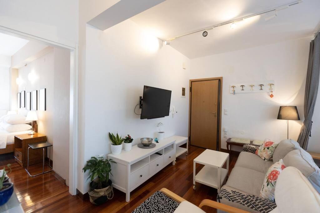 Apartament Λάρισα Διαμέρισμα Με Θέα Πλατεία Στο Κέντρο Της Πόλης Zewnętrze zdjęcie
